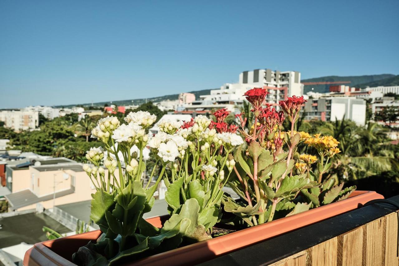 Apartmán Appart'Eden : Vue Panoramique Sur Saint-Denis Sainte-Clotilde Exteriér fotografie