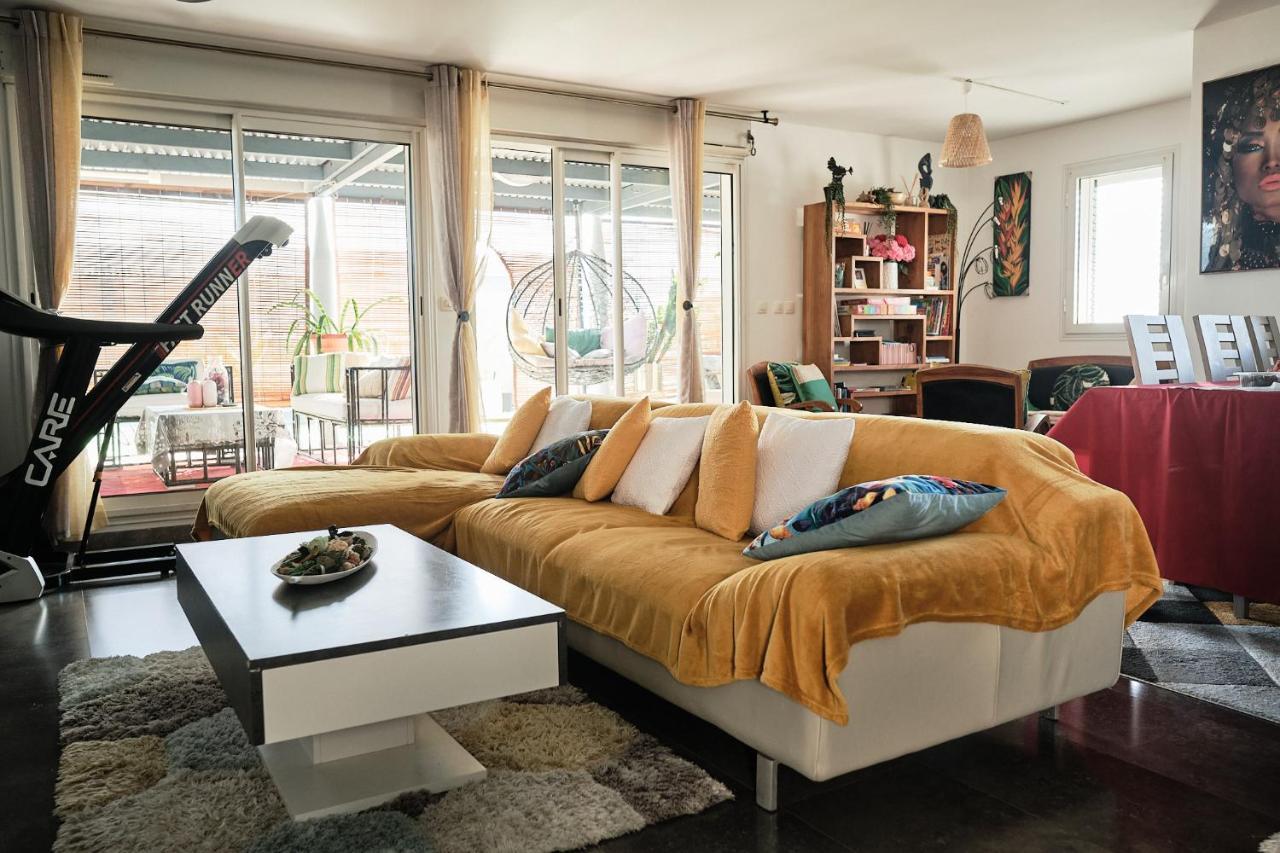 Apartmán Appart'Eden : Vue Panoramique Sur Saint-Denis Sainte-Clotilde Exteriér fotografie