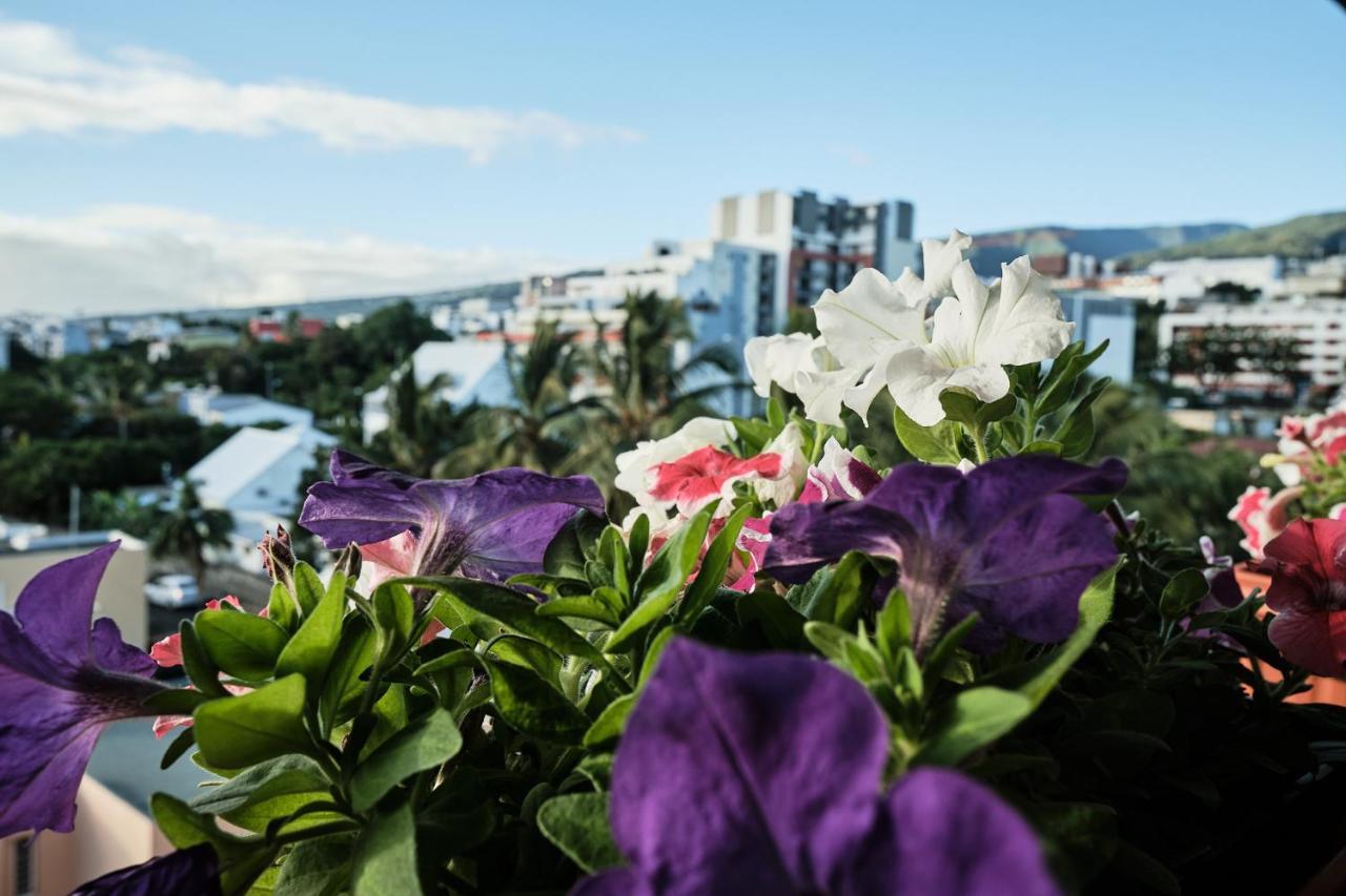 Apartmán Appart'Eden : Vue Panoramique Sur Saint-Denis Sainte-Clotilde Exteriér fotografie