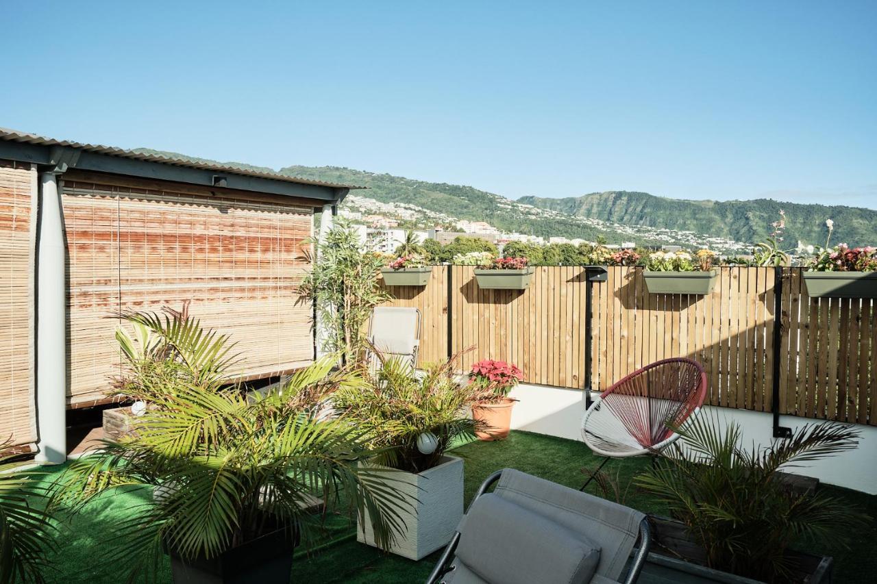 Apartmán Appart'Eden : Vue Panoramique Sur Saint-Denis Sainte-Clotilde Exteriér fotografie