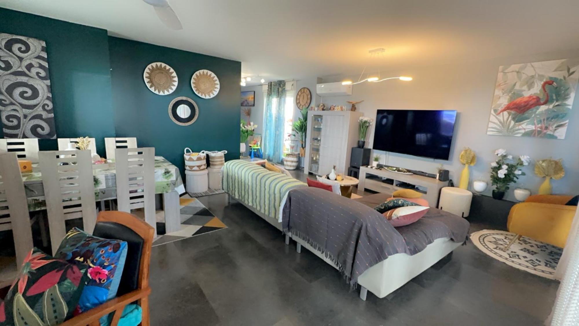 Apartmán Appart'Eden : Vue Panoramique Sur Saint-Denis Sainte-Clotilde Exteriér fotografie