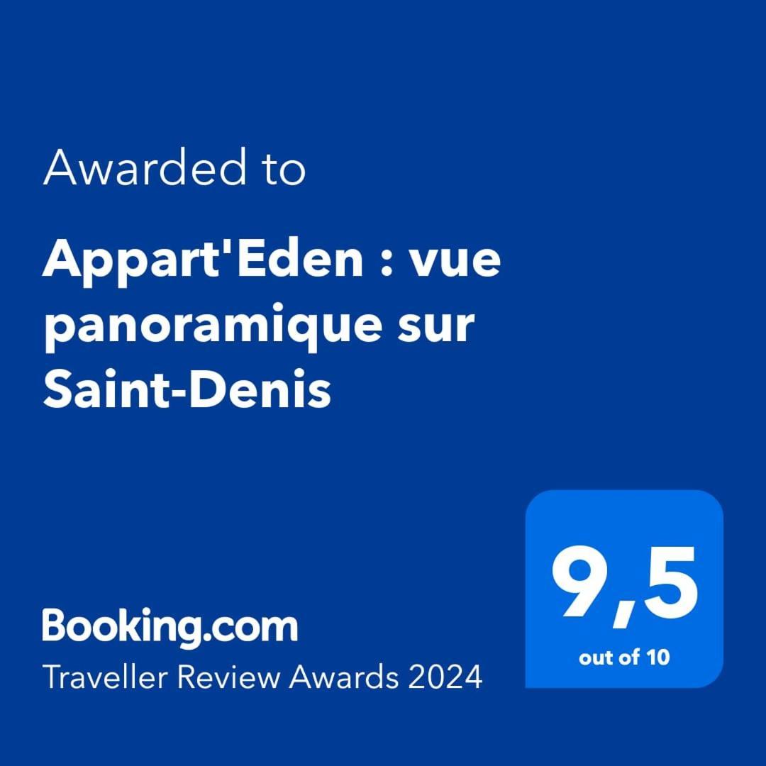 Apartmán Appart'Eden : Vue Panoramique Sur Saint-Denis Sainte-Clotilde Exteriér fotografie